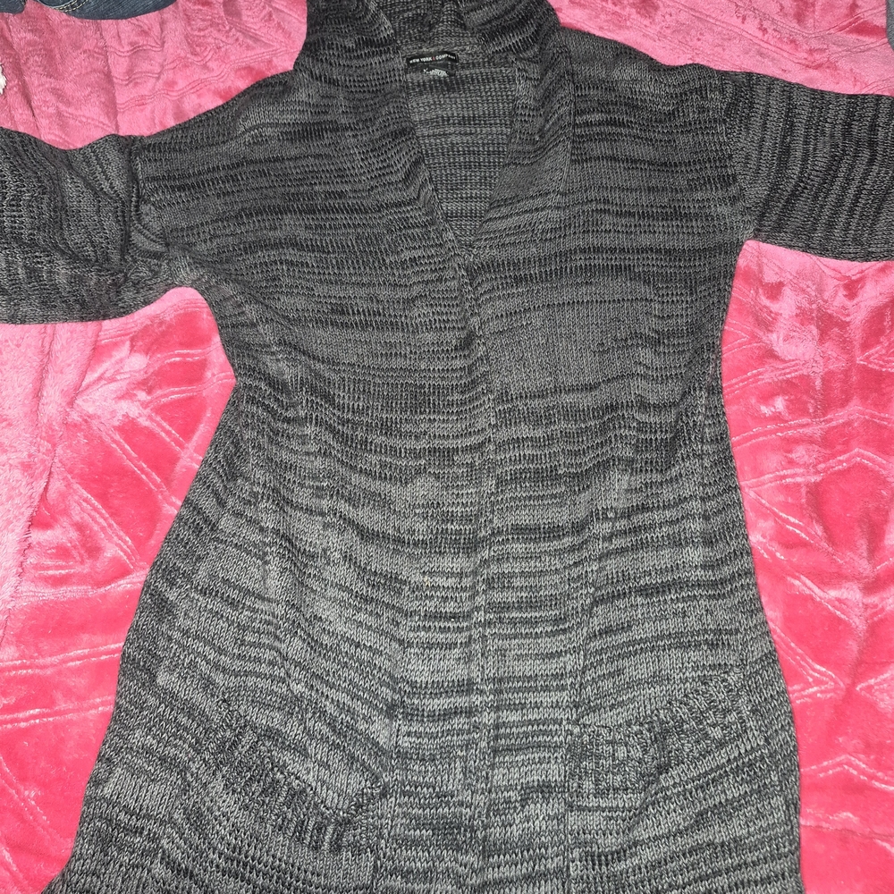 New York & Company Charcoal Cardigan